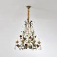 Load image into Gallery viewer, Rose Flowers Chandelier
