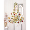 Load image into Gallery viewer, Rose Flowers Chandelier
