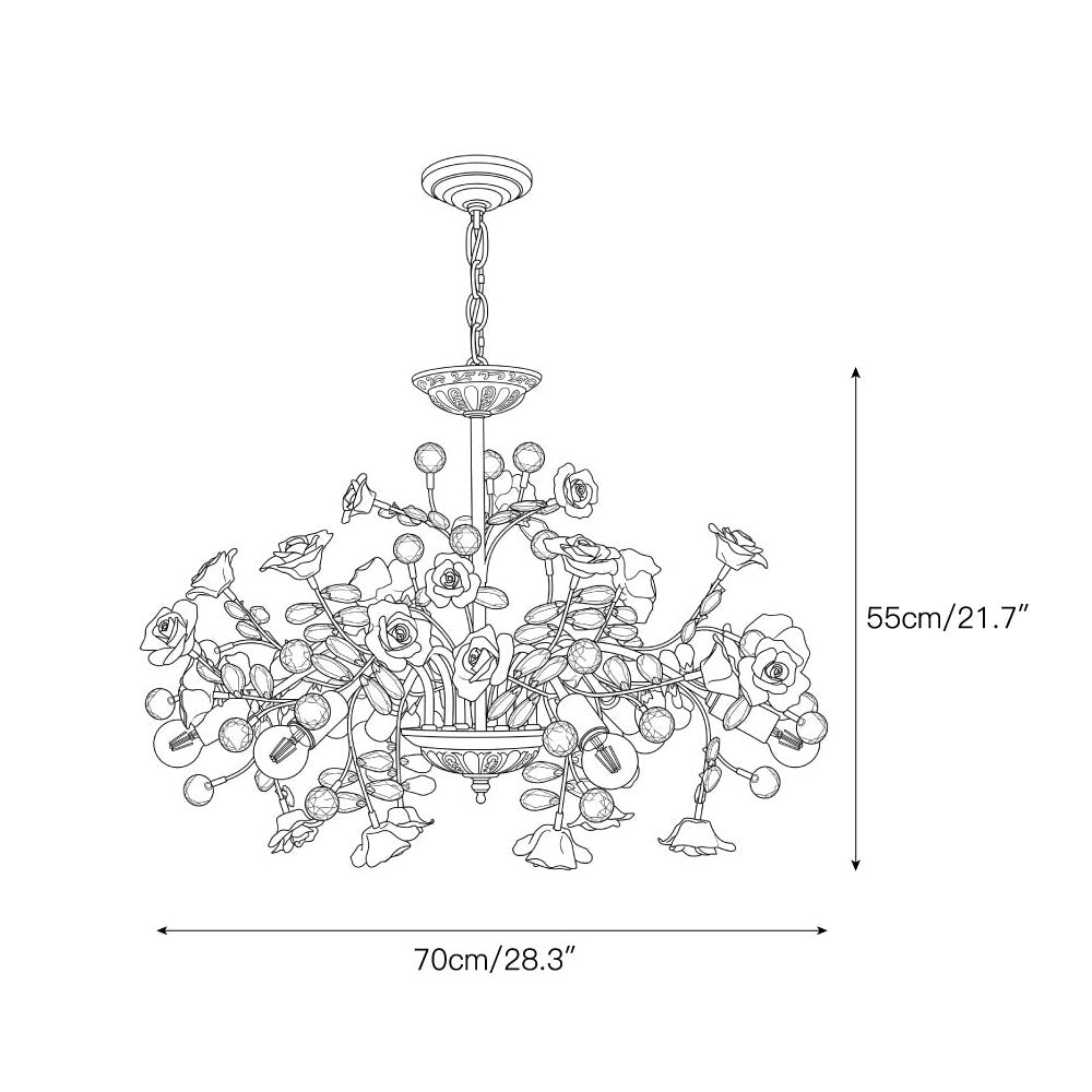 Roseto Chandelier