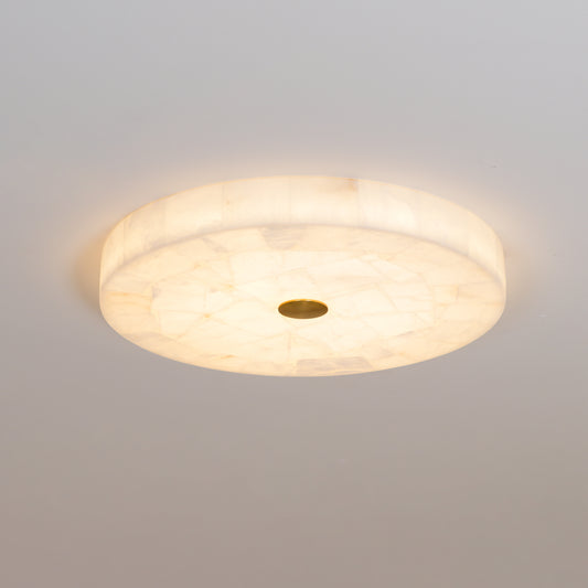 Round Mosaic Alabaster Ceiling Lamp – detail 16
