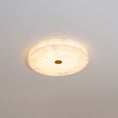 Load image into Gallery viewer, Round Alabaster Ceiling Lamp
