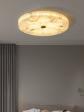 Load image into Gallery viewer, Round Alabaster Ceiling Lamp
