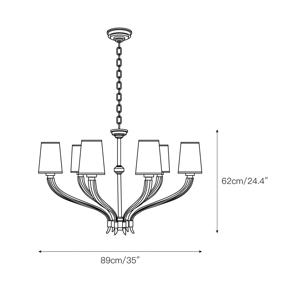 Ruhlmann Chandelier