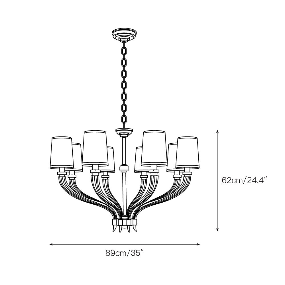 Ruhlmann Chandelier