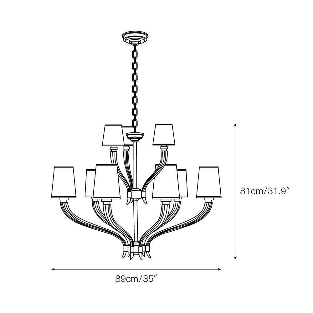 Ruhlmann Chandelier