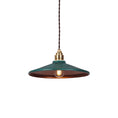 Load image into Gallery viewer, Rustic Saucer Shade Pendant Light
