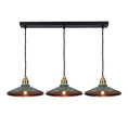 Load image into Gallery viewer, Rustic Saucer Shade Pendant Light
