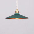 Load image into Gallery viewer, Rustic Saucer Shade Pendant Light
