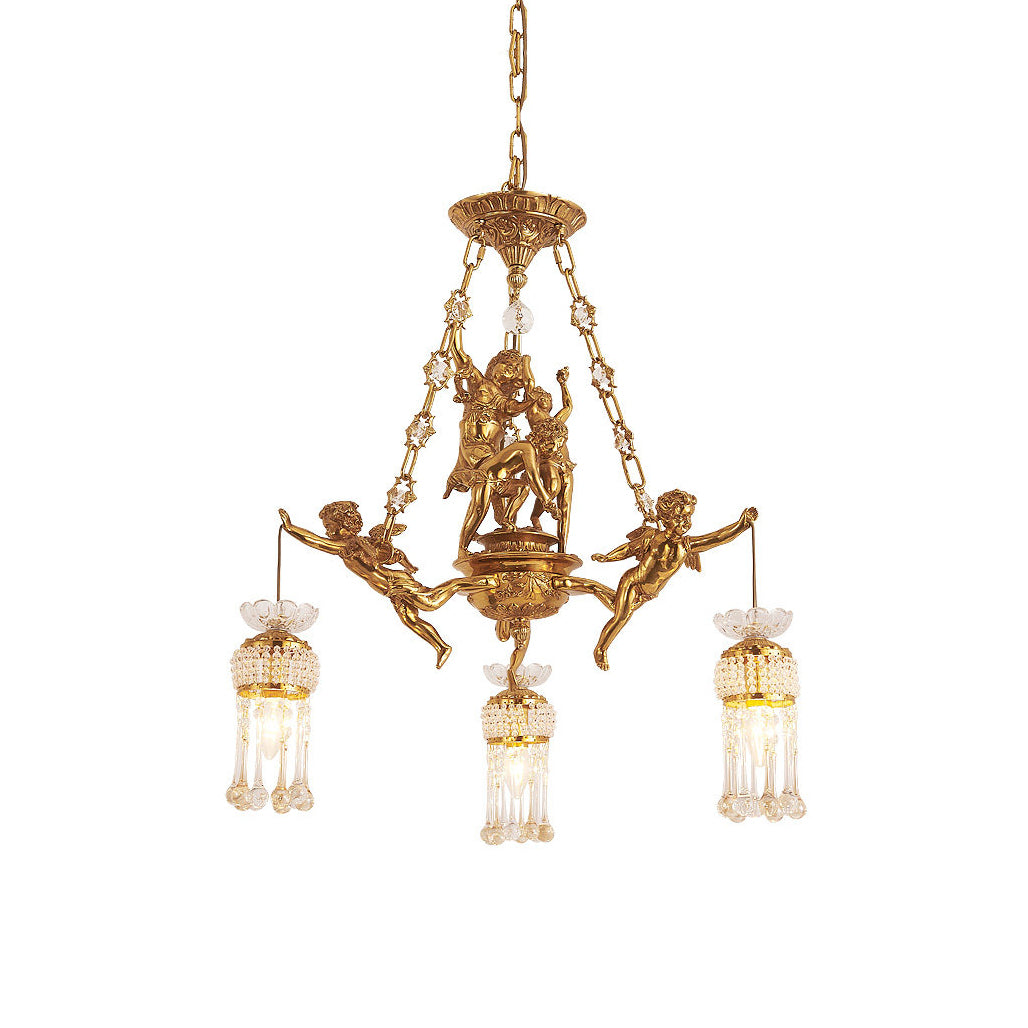 Ruth Brass Chandelier
