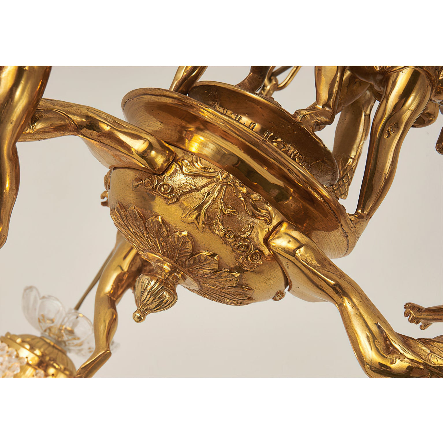 Ruth Brass Chandelier