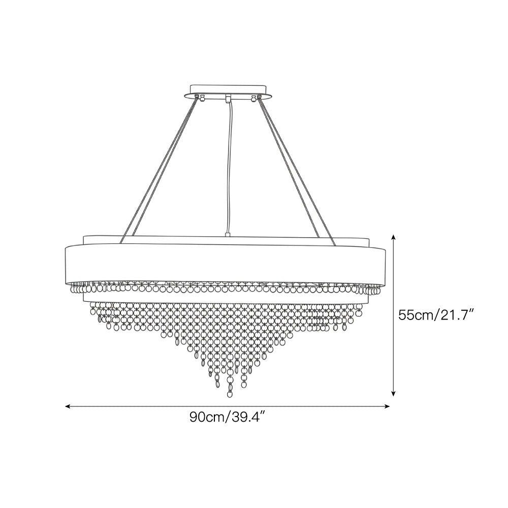 Rylight Crystal Chandelier