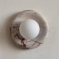 Load image into Gallery viewer, Orli Red Marble Sconce
