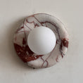 Load image into Gallery viewer, Orli Red Marble Sconce
