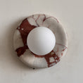 Load image into Gallery viewer, Orli Red Marble Sconce
