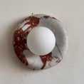 Load image into Gallery viewer, Orli Red Marble Sconce
