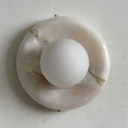 Load image into Gallery viewer, Orli White Jade Sconce
