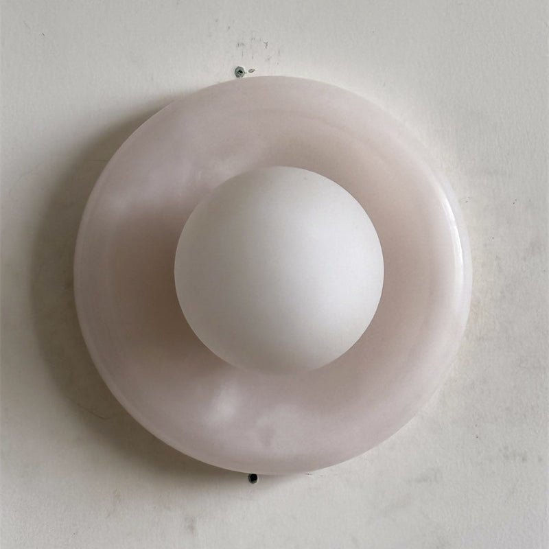 Orli White Jade Sconce