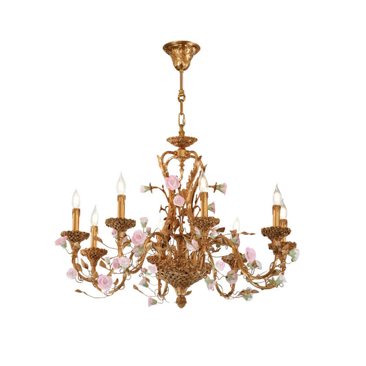 Sabine Flowers Chandelier