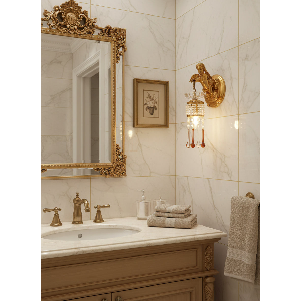 Sabrina Angelic Wall Lamp