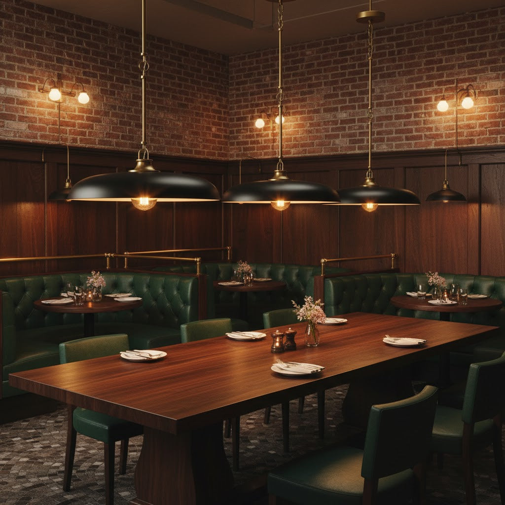 Sadie Saucer Shaped Pendant Lamp