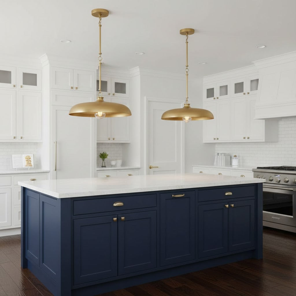 Sadie Saucer Shaped Pendant Lamp