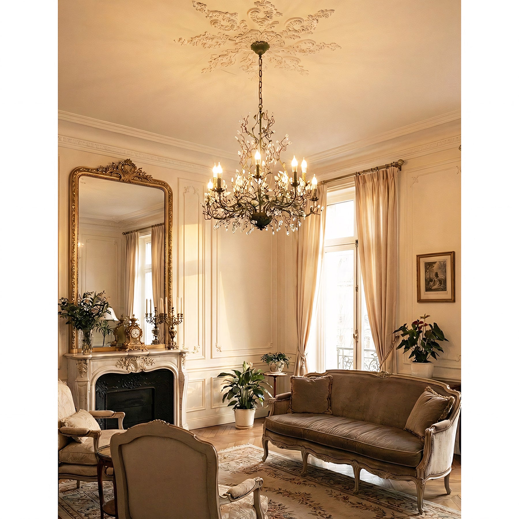 Sagel Flora Chandelier
