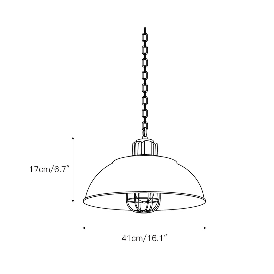 Samia Pendant Light – detail 3 — Dimension drawings 1