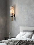 Load image into Gallery viewer, Santorini Alabaster Wall Lamp
