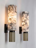 Load image into Gallery viewer, Santorini Alabaster Wall Lamp
