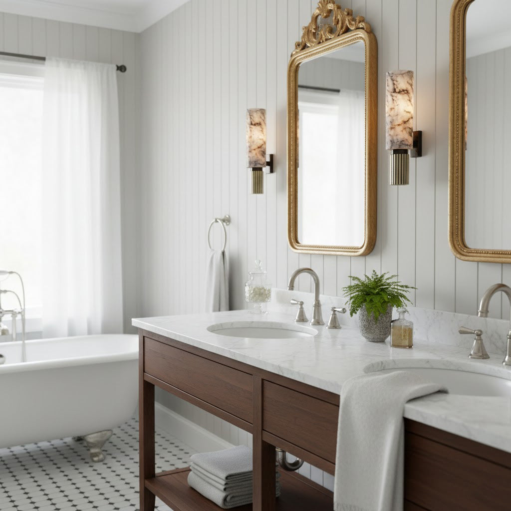 Santorini Alabaster Wall Lamp