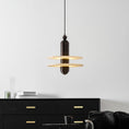 Load image into Gallery viewer, Alabaster Comet Pendant Lamp
