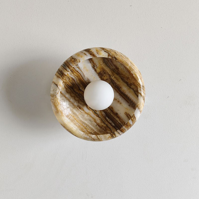 Savion Marble Wall Lamp