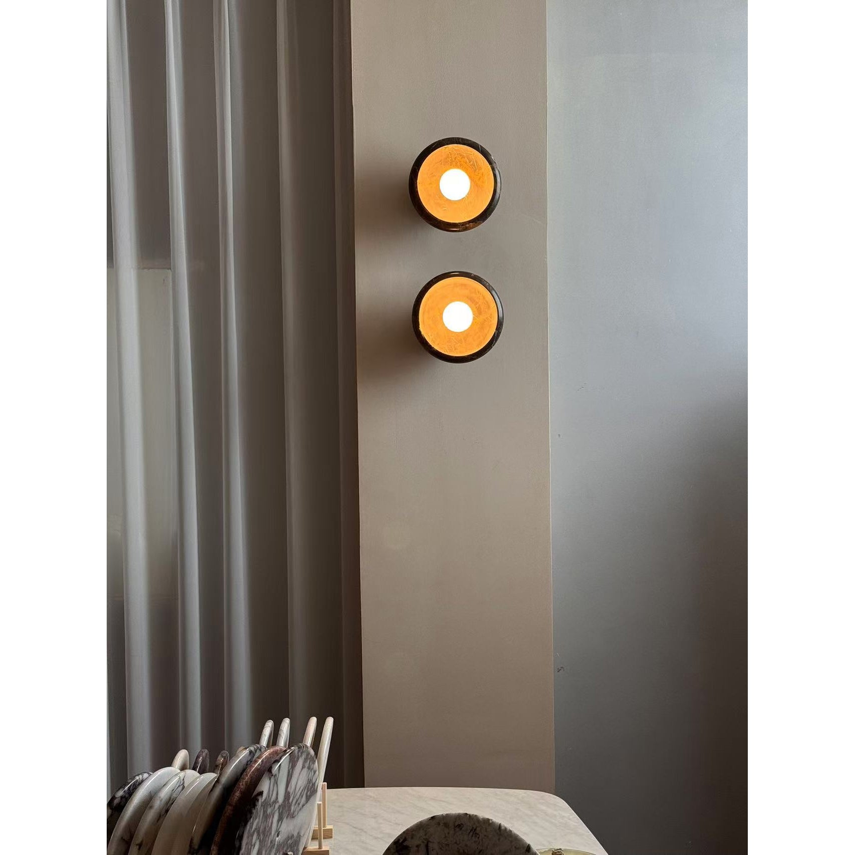 Savion Marble Wall Lamp