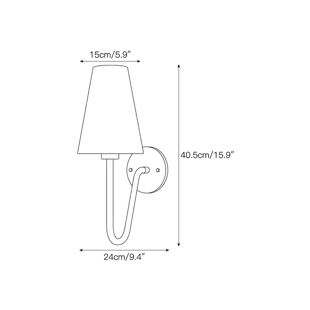 Scoop Alabaster Wall Sconce
