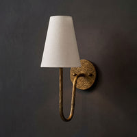 Scoop Alabaster Wall Sconce