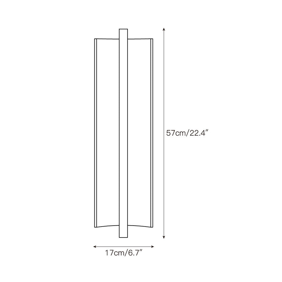 Scorpio Wall Lamp – detail 3 — Dimension drawings 1