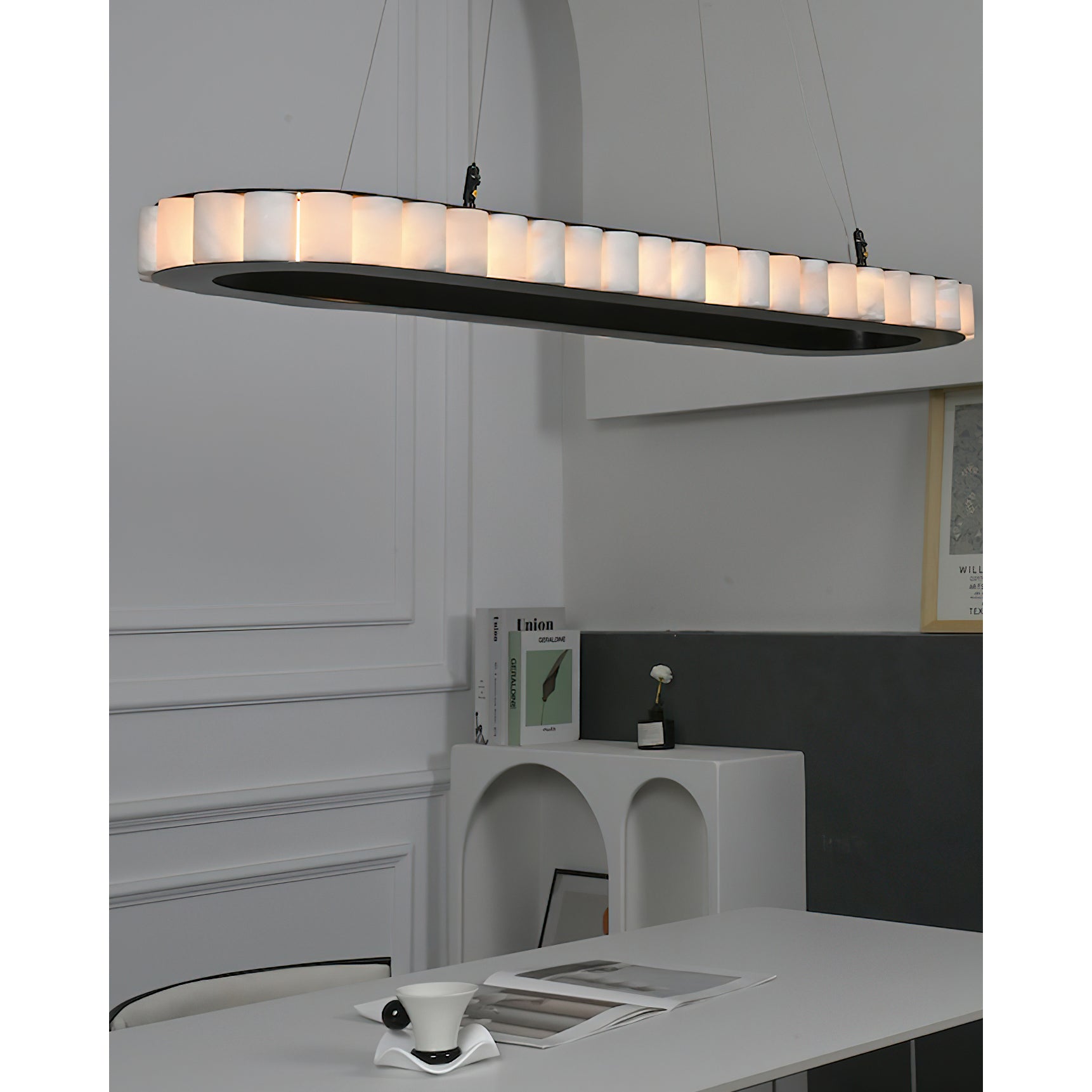 Segovia Alabaster Chandelier