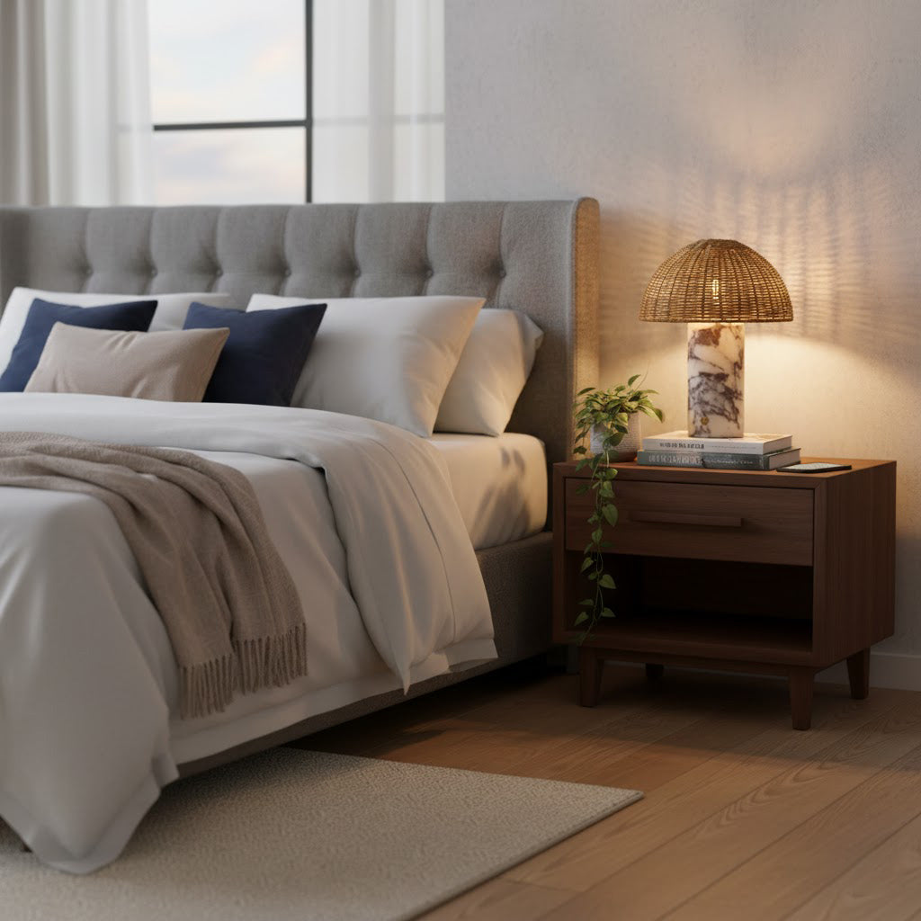 Seine Marble Tabla Lamp