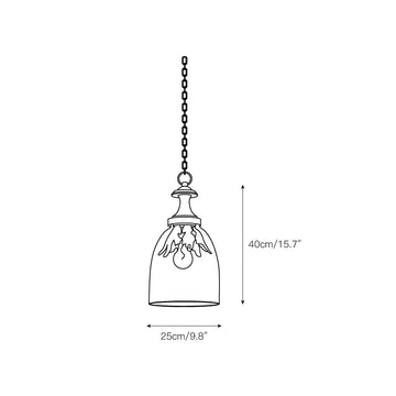 Selby Pendant Lamp – detail 3 — Dimension drawings 1