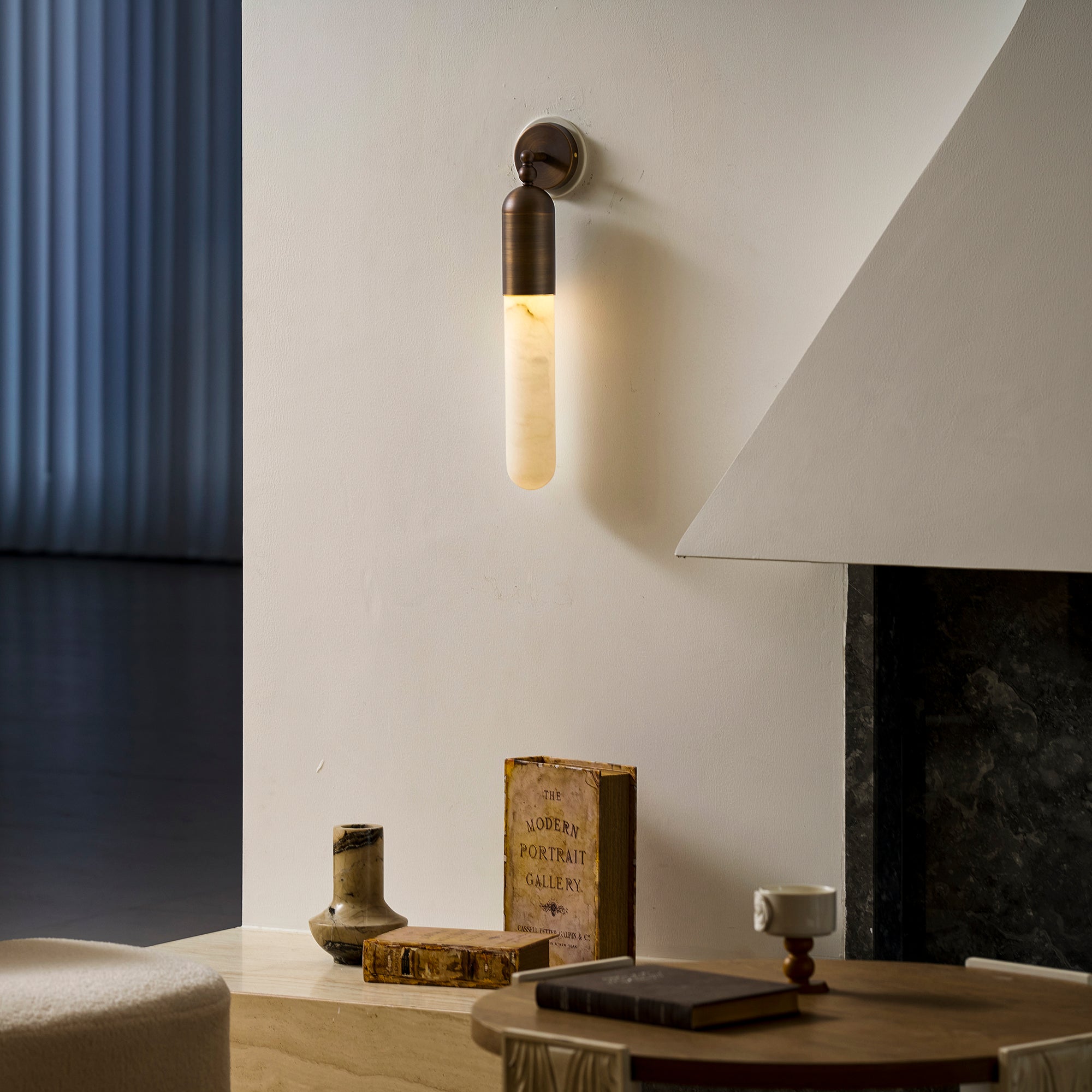 Selene Alabaster Wall Lamp