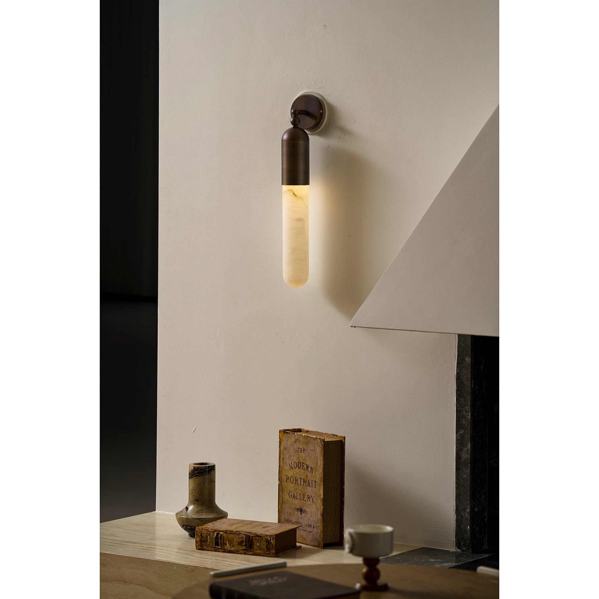 Selene Alabaster Wall Lamp