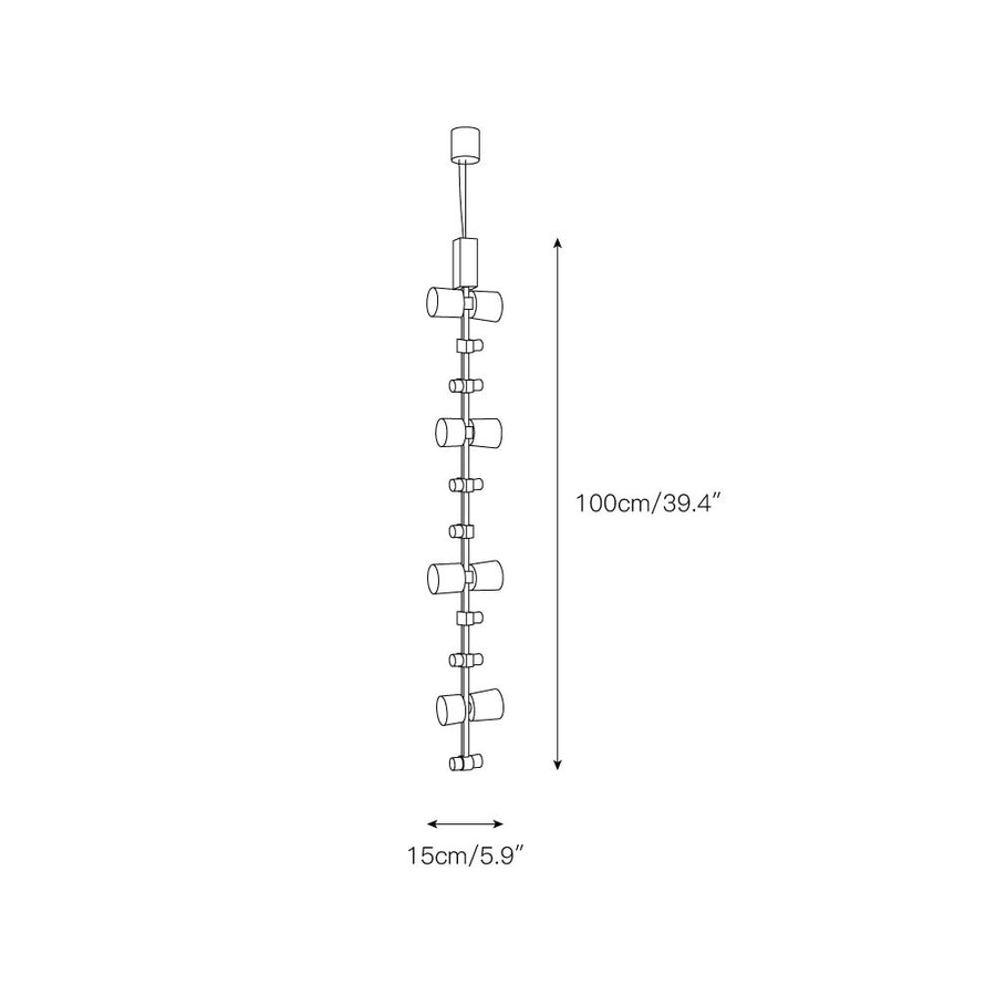 Semper Mia Pendant Lamp – detail 3 — Dimension drawings 1