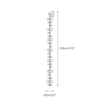 Semper Mia Wall Lamp – detail 5 — Dimension drawings 3