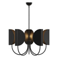 Bild in Galerie-Betrachter laden, Leaf Brass Chandelier
