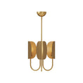 Bild in Galerie-Betrachter laden, Leaf Brass Chandelier
