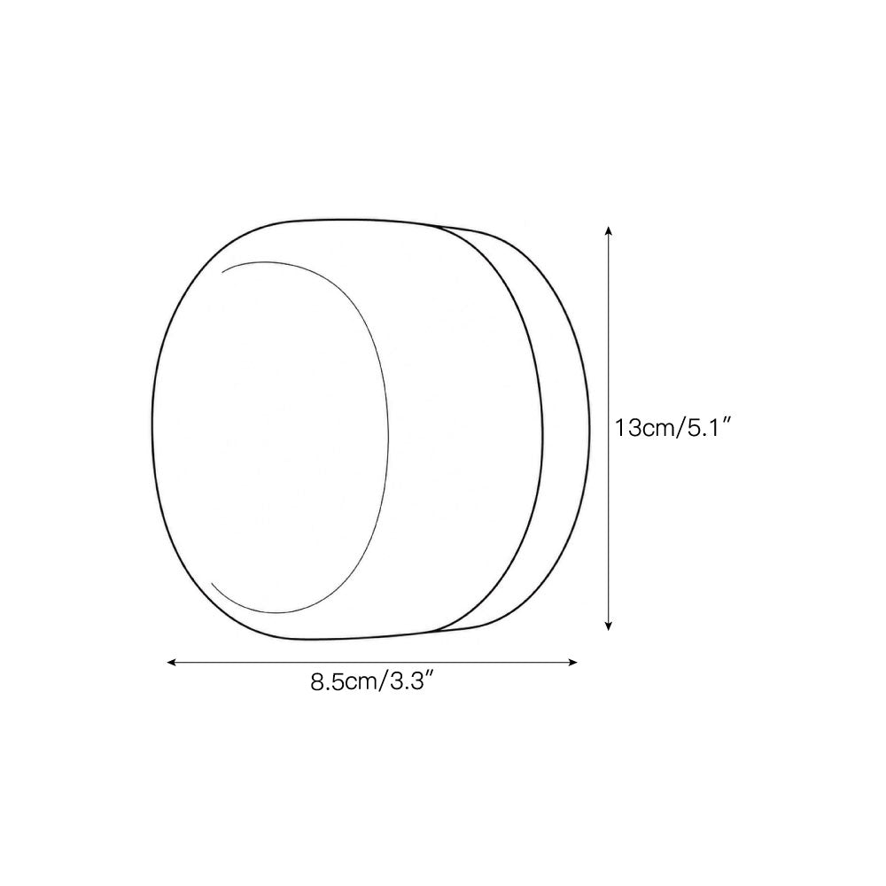 Shadow Ring Alabaster Wall Sconce – detail 3