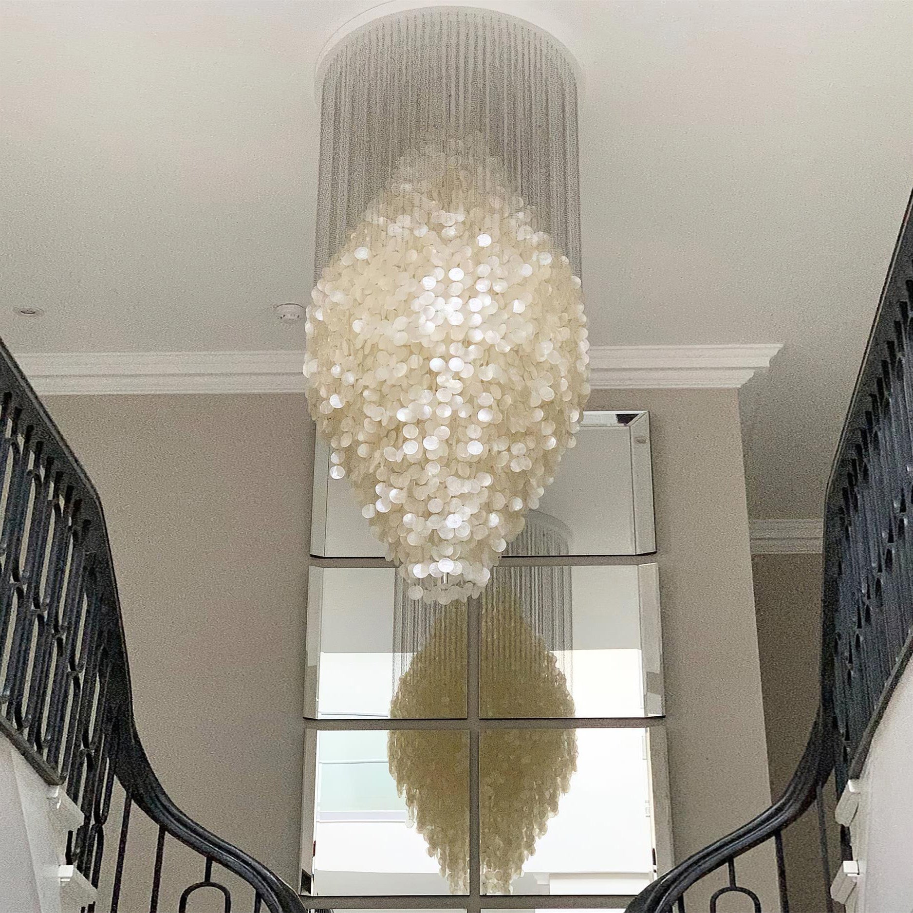 Shell Waterfall Chandelier