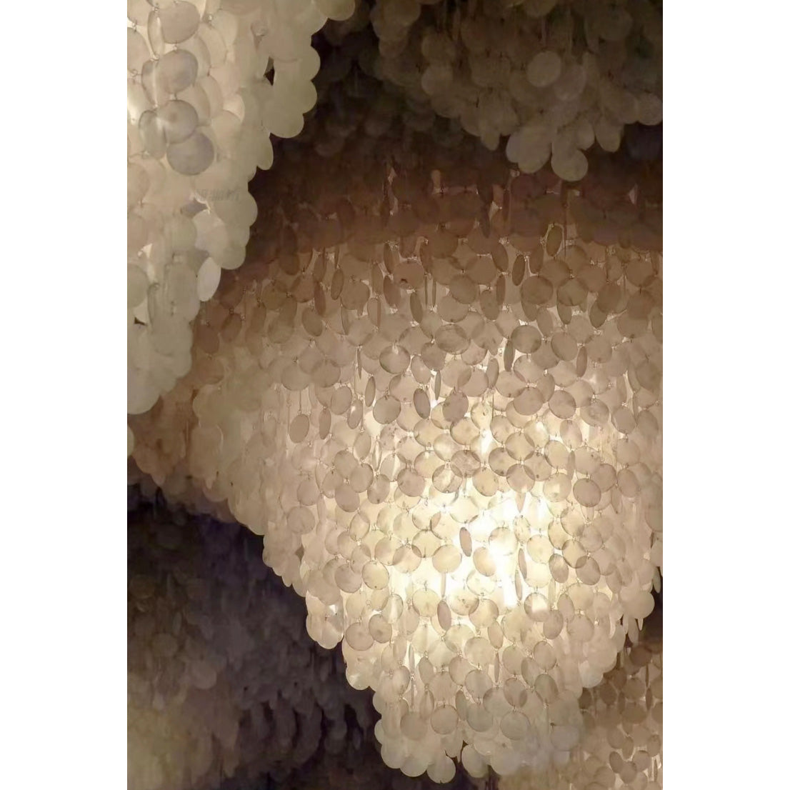 Shell Waterfall Chandelier