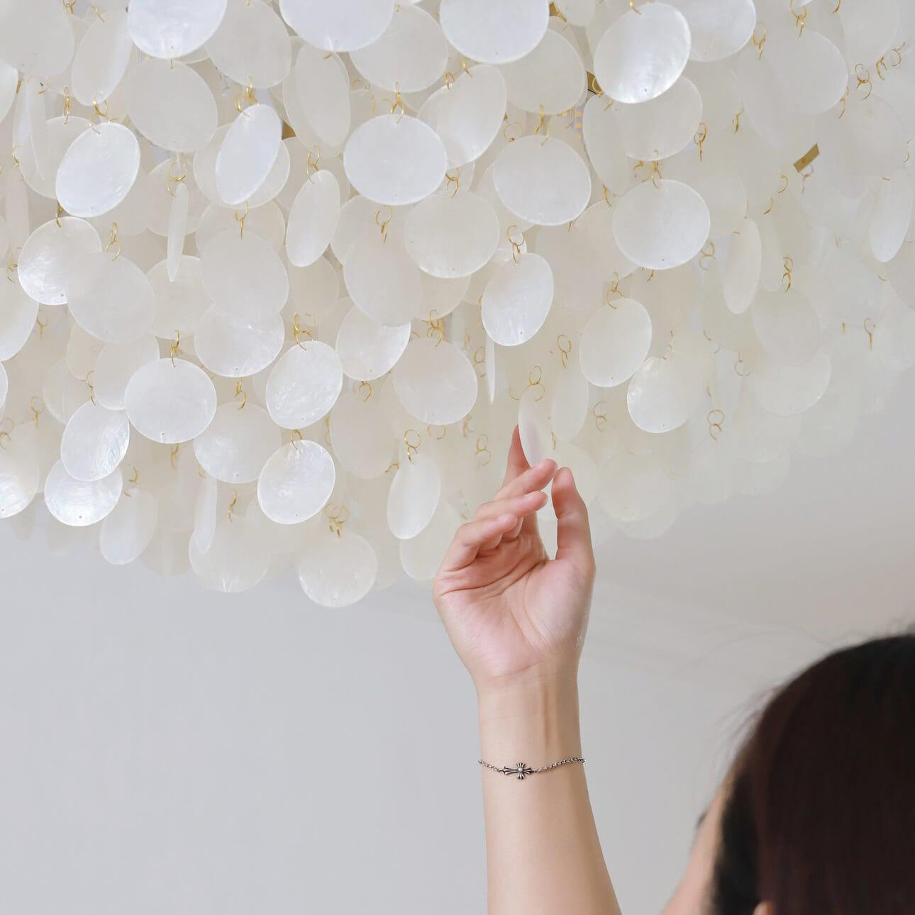 Shell Waterfall Chandelier