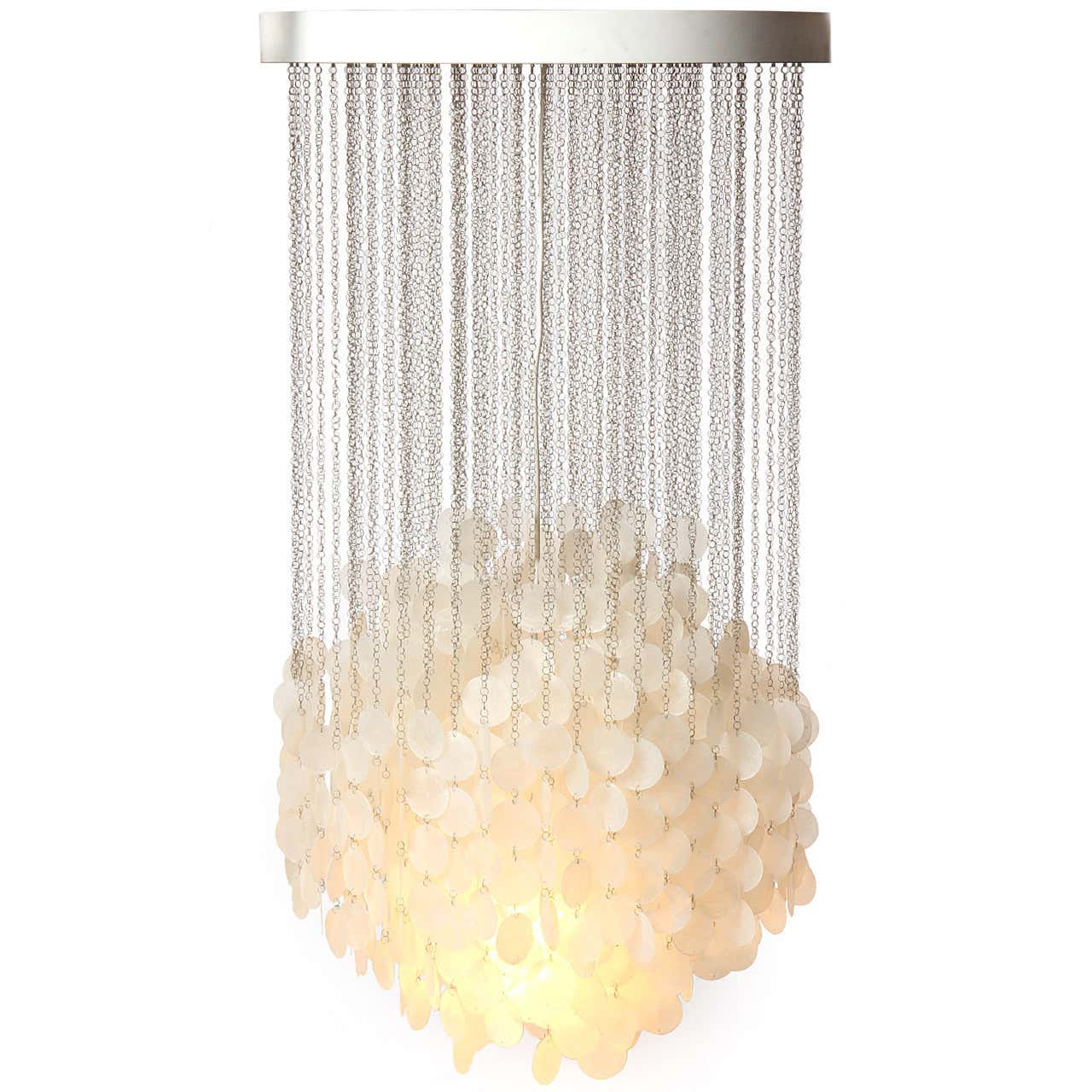 Shell Waterfall Chandelier